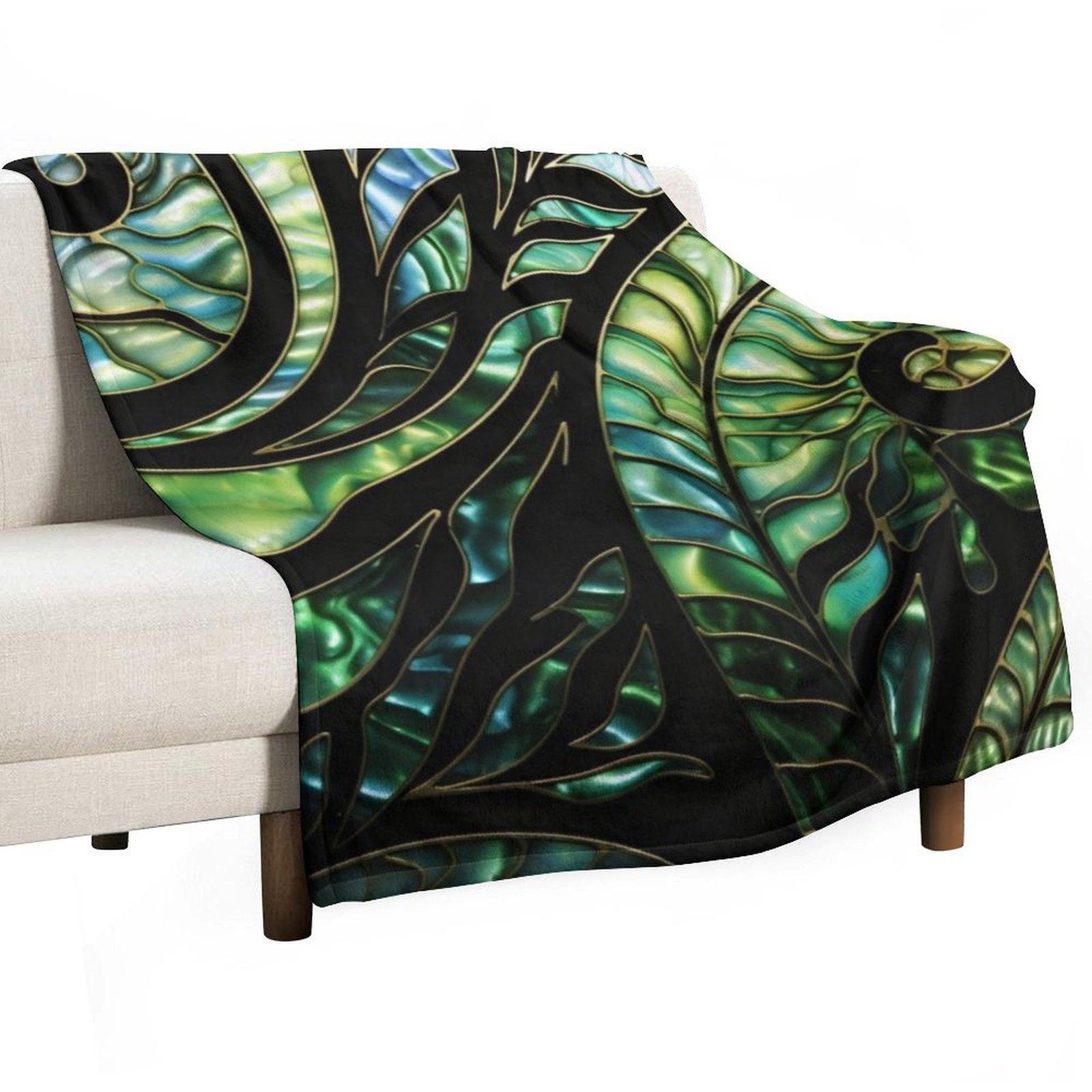 Luxury Bags New Zealand - New Zealand M??ori Paua Pattern Koru