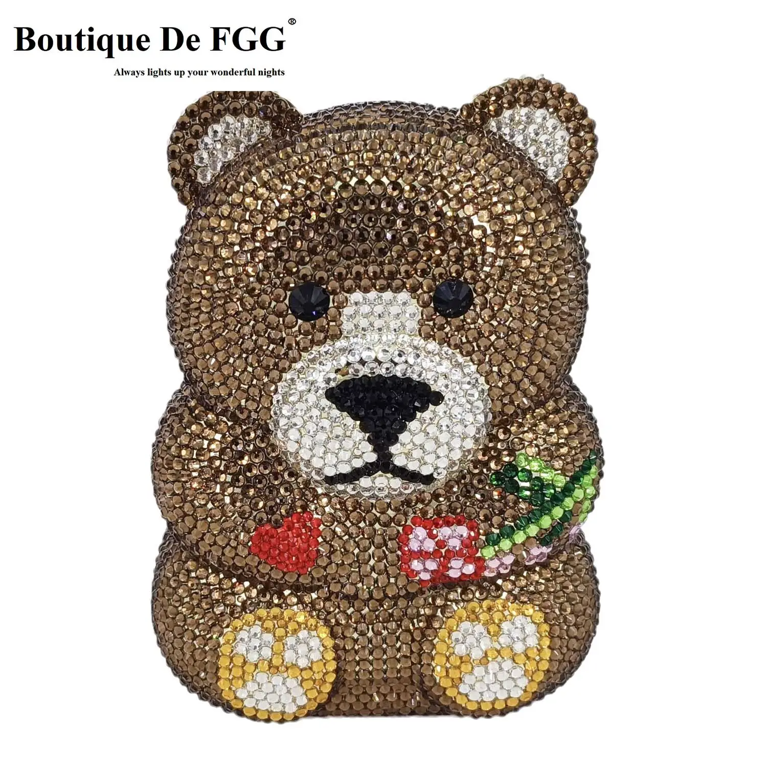 Mini Bag Evening Clutch - Boutique De FGG Nâu Pha Lê