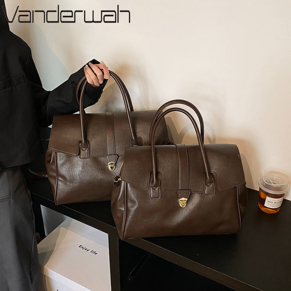 Xl Luxury Bags - Luxury Large Capacity Boston Women Shoulder