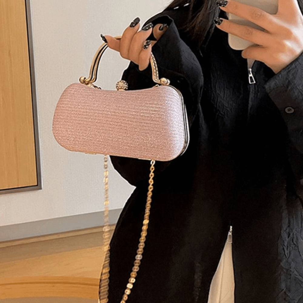 Mini Glitter Evening Banquet B - đánh giá và giá Mini Bag Evening Clutch