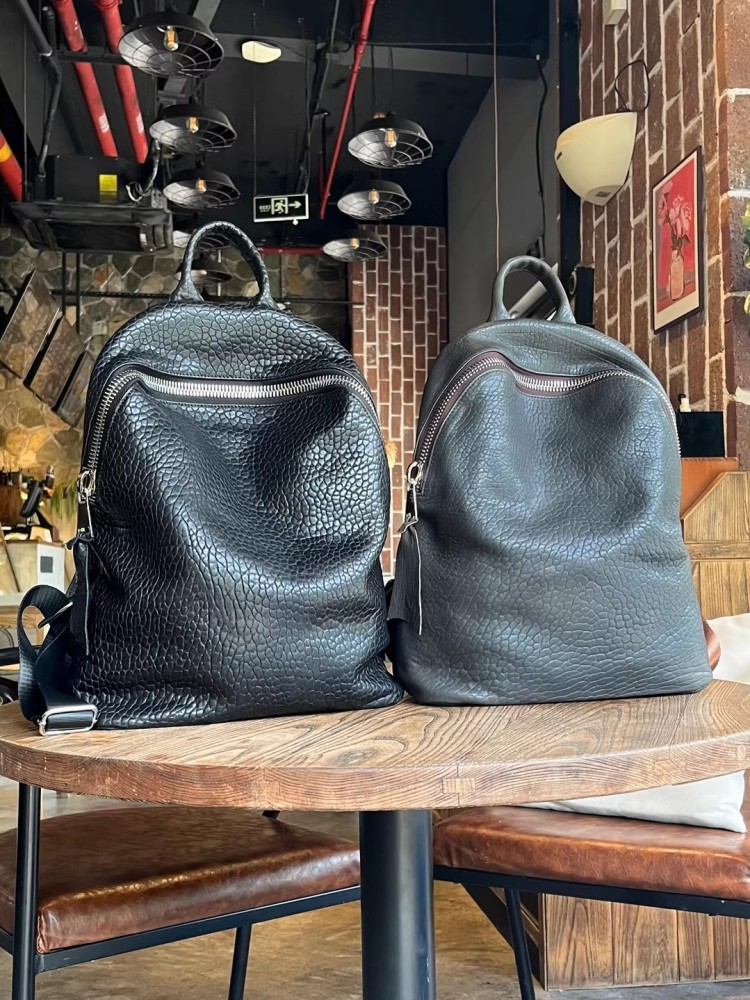 Soft Natural Sheepskin Casual  - đánh giá và giá Genuine Leather Backpack