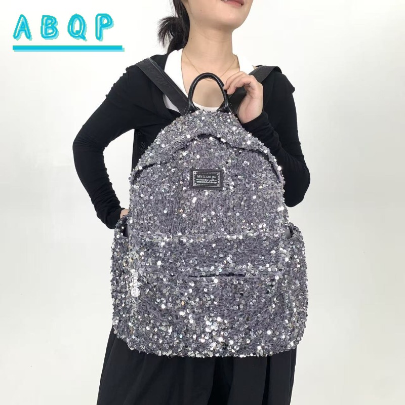 New Women's Sequined Backpack  - đánh giá và giá Xl Luxury Bags