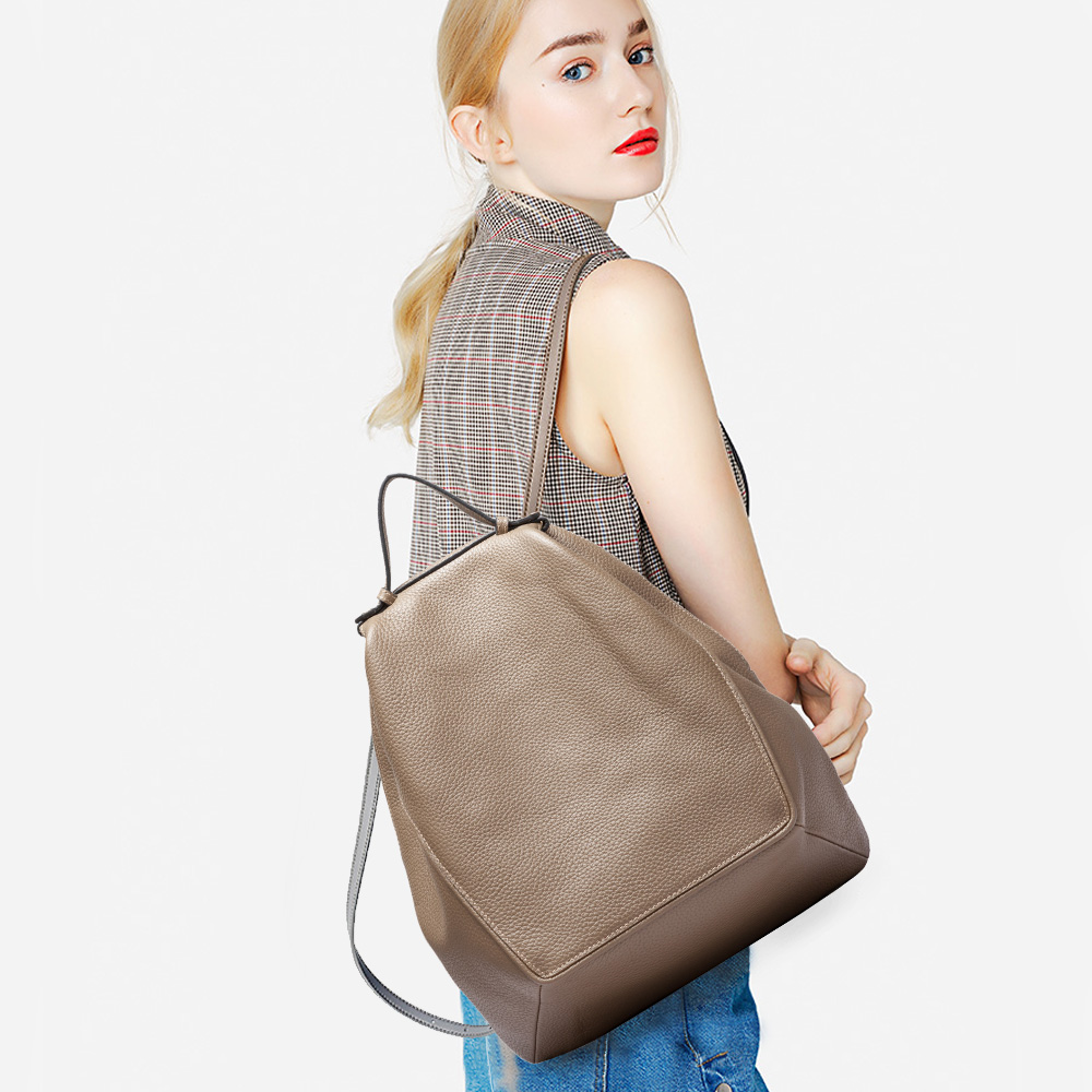 Zency Women 100% Genuine Leath - đánh giá và giá Genuine Leather Backpack