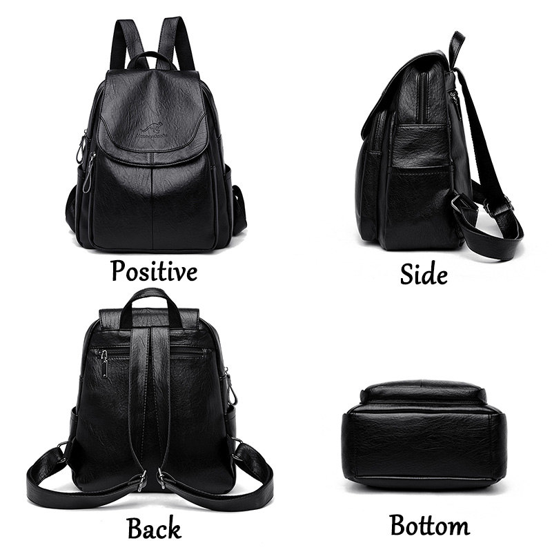 Nóng Bagpack Nữ Thiết Kế Ba Lô - đánh giá và giá Genuine Leather Backpack