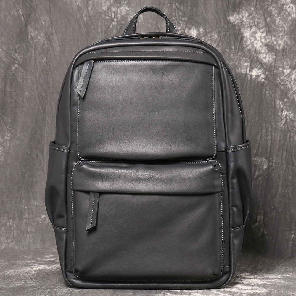 Genuine Leather Men Business B - đánh giá và giá Genuine Leather Backpack