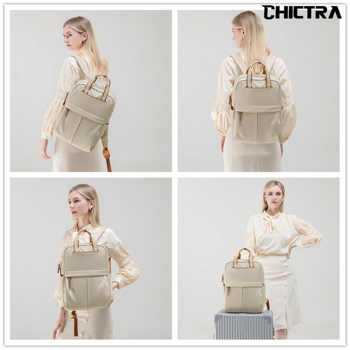 CHICTRA 14 Inch Laptop Backpac - đánh giá và giá Xl Luxury Bags