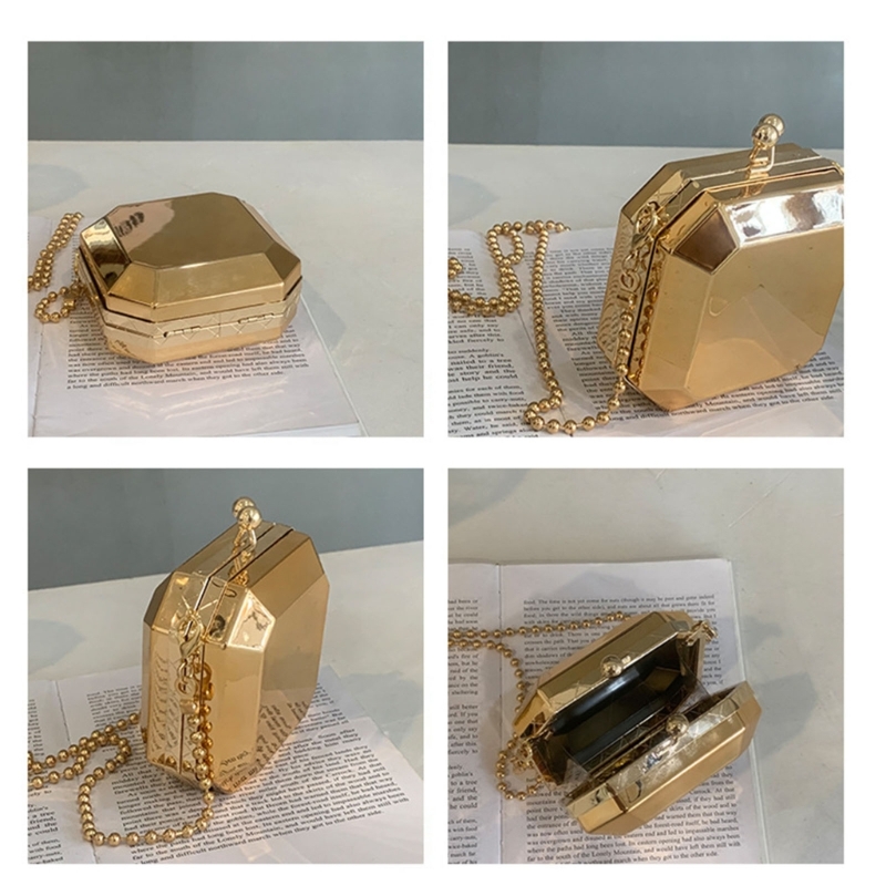 Mini Vàng Sang Trọng Bên Buổi  - đánh giá và giá Mini Bag Evening Clutch