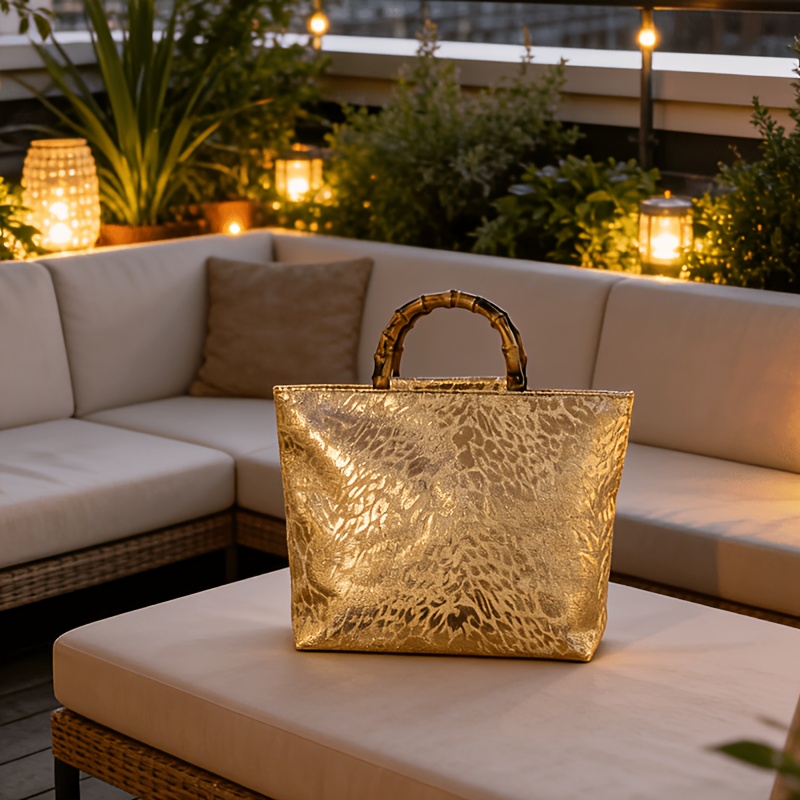 Light luxury metallic gold jac - đánh giá và giá Xl Luxury Bags