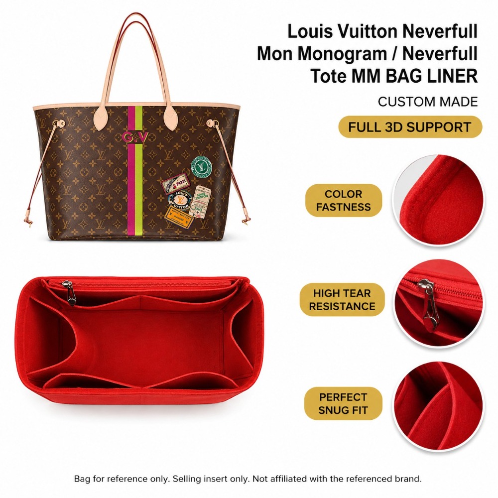 Luxury Felt Bag Organizer Inse - đánh giá và giá Luxury Bags Louis Vuitton