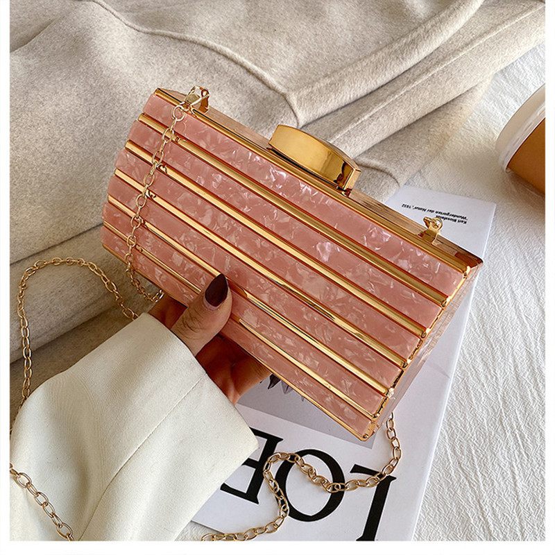 Luxury Designer Acrylic Square - đánh giá và giá Mini Bag Evening Clutch