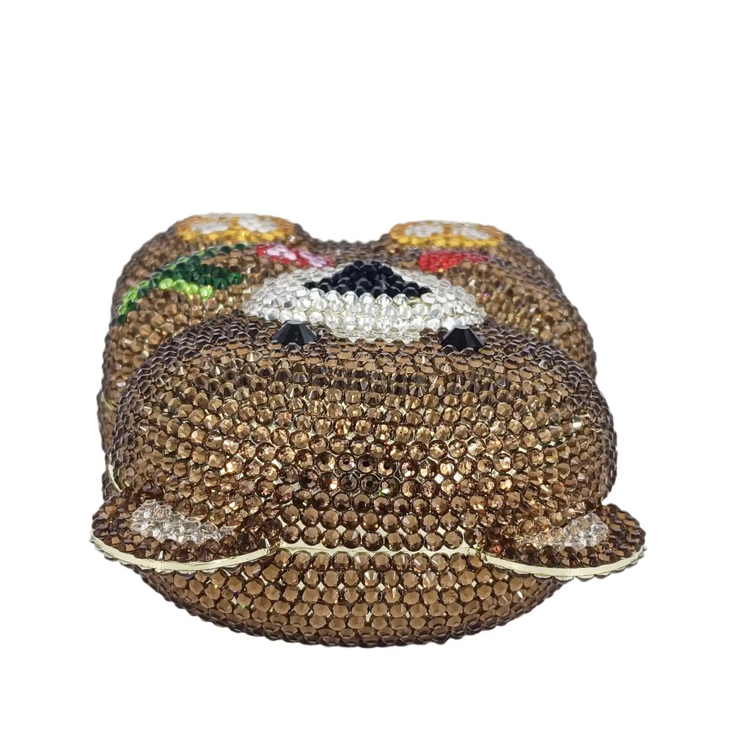 Boutique De FGG Nâu Pha Lê Gấu - đánh giá và giá Mini Bag Evening Clutch