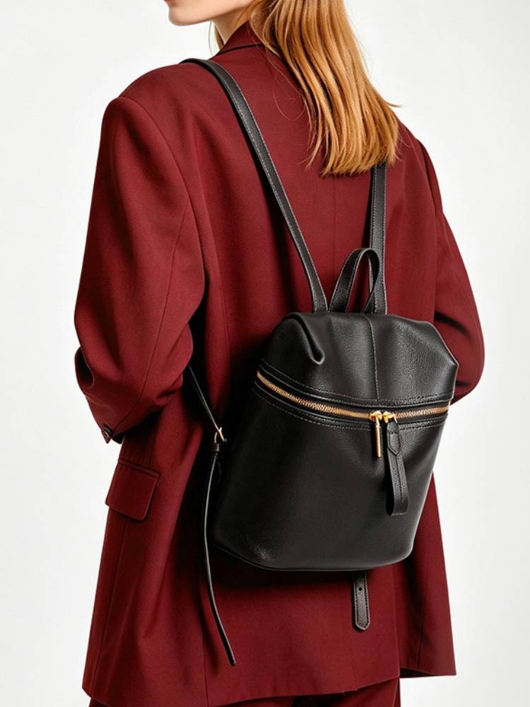 Zency Women Genuine Leather Ba - đánh giá và giá Genuine Leather Backpack