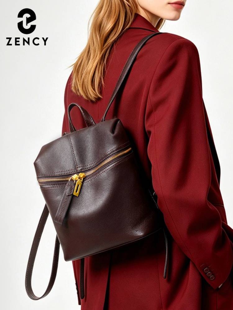 Zency Women Genuine Leather Ba - đánh giá và giá Genuine Leather Backpack