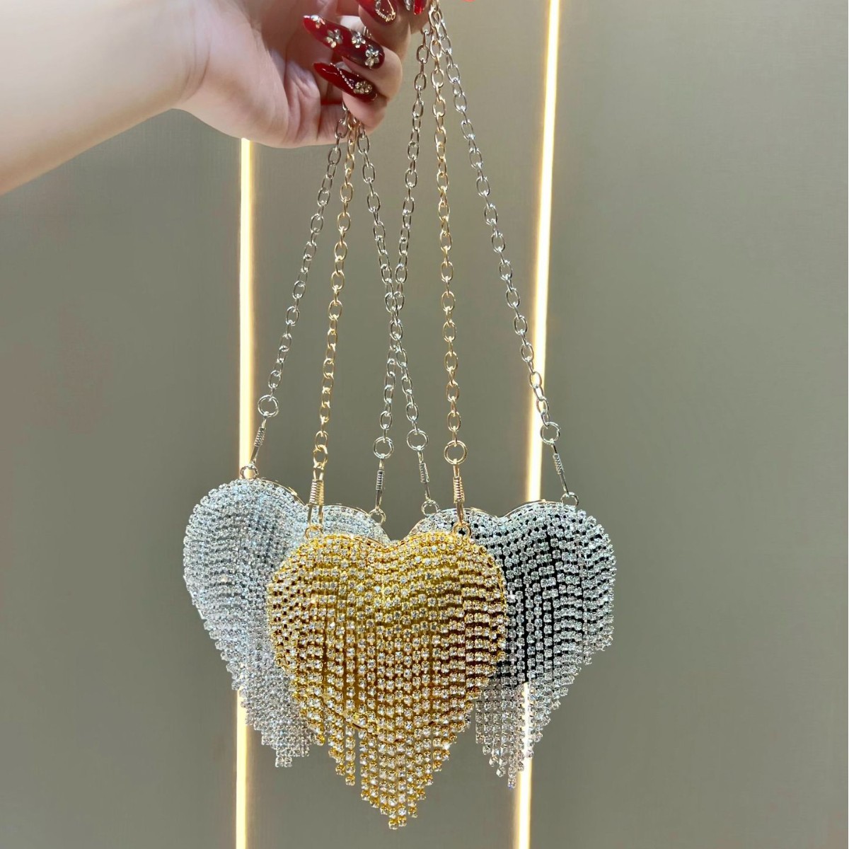 Luxury Rhinestone Crystal Clut - đánh giá và giá Mini Bag Evening Clutch